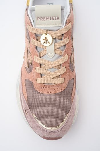 Premiata Sneaker Rosa Antico Donna - 7