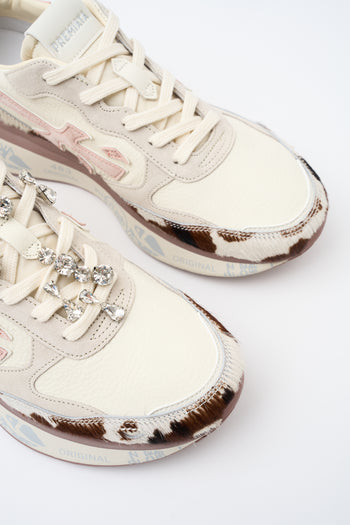 Premiata Sneaker Panna/mucca Donna - 4