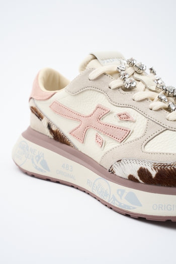 Premiata Sneaker Panna/mucca Donna - 5