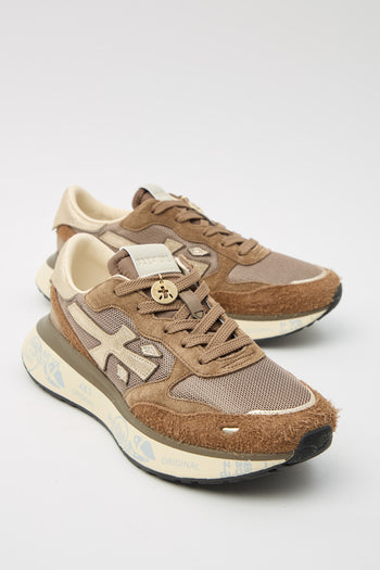 Premiata Sneaker Taupe/nocciola Donna - 4