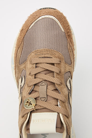 Premiata Sneaker Taupe/nocciola Donna - 5