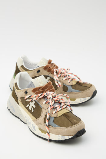 Premiata Sneaker Militare/tortora Donna - 4