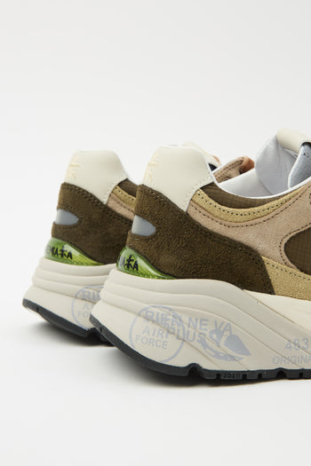 Premiata Sneaker Militare/tortora Donna - 6