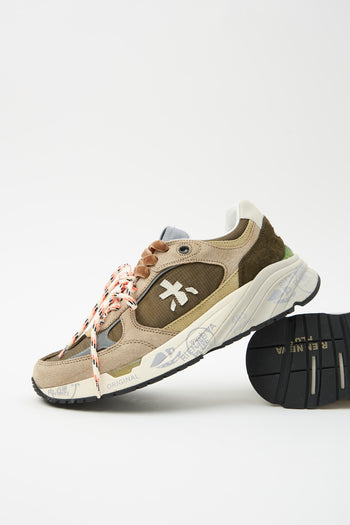 Premiata Sneaker Militare/tortora Donna - 8