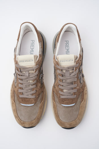 Premiata Sneaker Tortora Uomo - 4