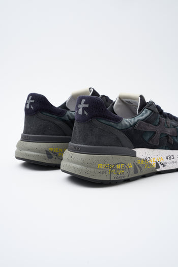 Premiata Sneaker Blu Delavè Uomo - 7