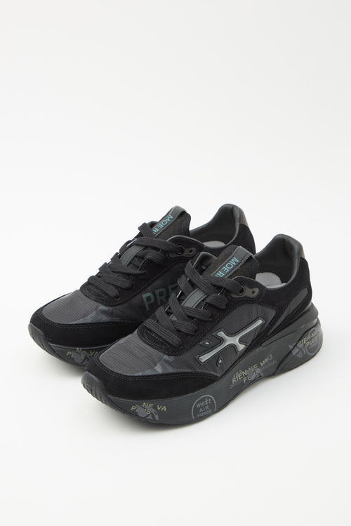Premiata Sneaker Nero Donna - 2