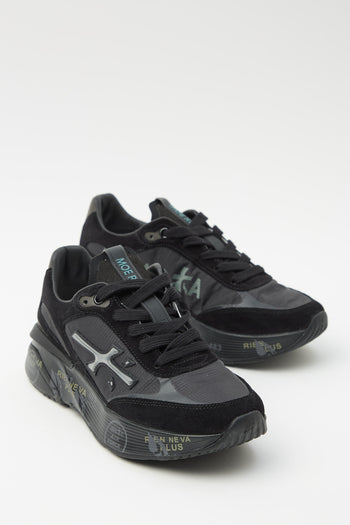 Premiata Sneaker Nero Donna - 4