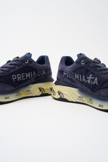 Premiata Sneaker Blu Donna - 8