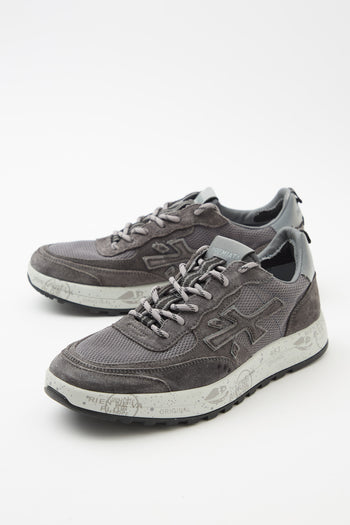 Premiata Sneaker Grigio Uomo - 4