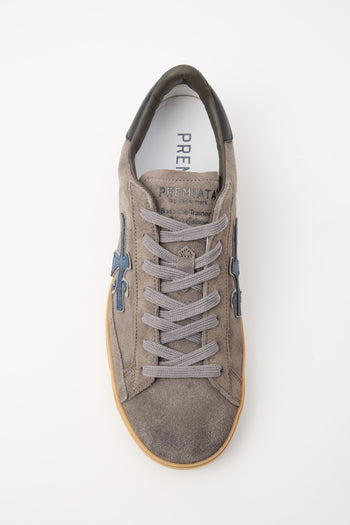 Premiata Sneaker Grigio Uomo - 5