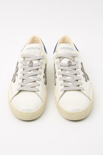 Premiata Sneaker Bianco/blu Uomo - 3