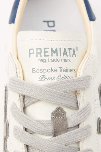 Premiata Sneaker Bianco/blu Uomo - 10