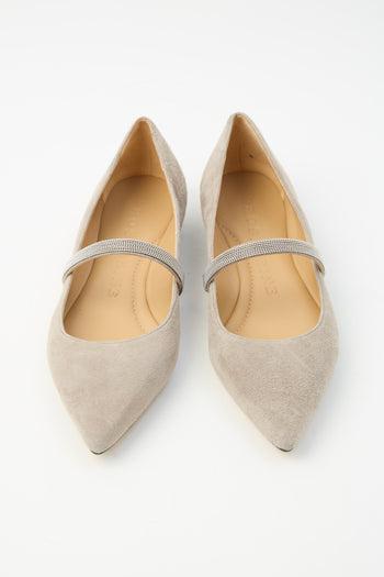 Prosperine X Tre Emme Ballerina Taupe Donna - 3