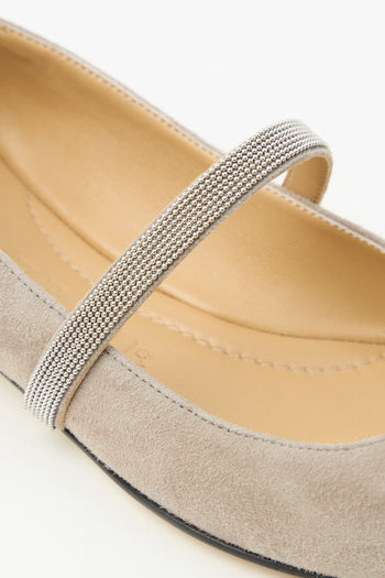 Prosperine X Tre Emme Ballerina Taupe Donna - 5
