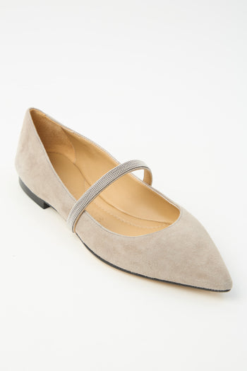 Prosperine X Tre Emme Ballerina Taupe Donna - 9