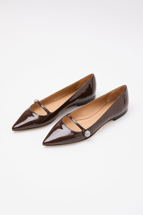 Prosperine X Tre Emme Ballerina Chocolate Donna - 2