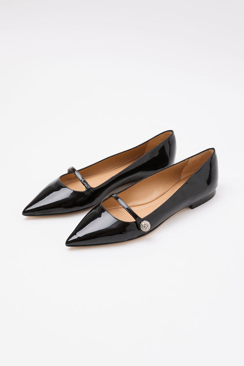 Prosperine X Tre Emme Ballerina Nero Donna - 2
