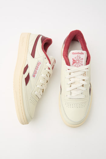 Reebok Sneaker Vintage Chalk/classic Burgundy Uomo - 3