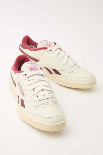 Reebok Sneaker Vintage Chalk/classic Burgundy Uomo - 4