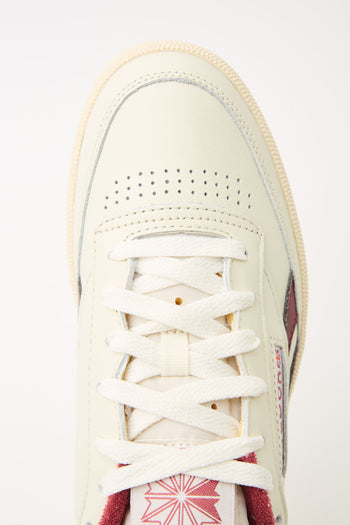 Reebok Sneaker Vintage Chalk/classic Burgundy Uomo - 6