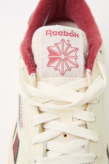 Reebok Sneaker Vintage Chalk/classic Burgundy Uomo - 10