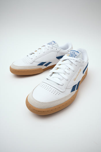Reebok Sneaker White/athletic Blue/gum Uomo - 8