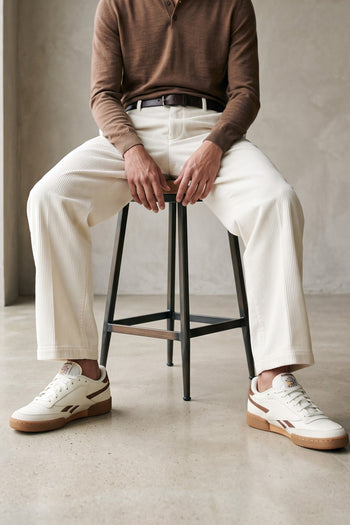 Reebok Sneaker Chalk/formal Brown Uomo - 11