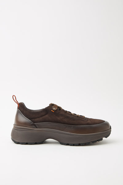 Santoni Sneaker Dark Brown Uomo
