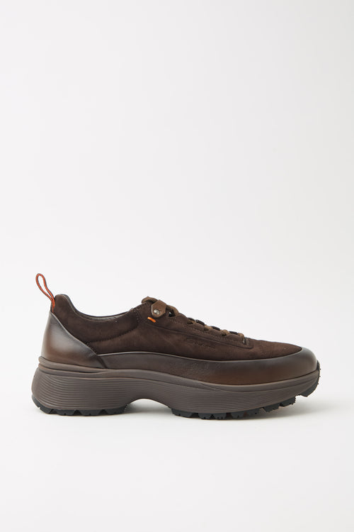 Santoni Polacchino Dark Brown Uomo - 1