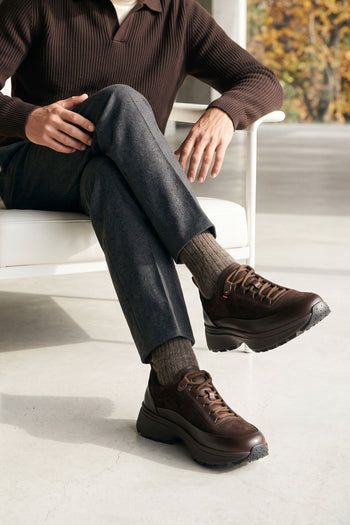 Santoni Polacchino Dark Brown Uomo - 10