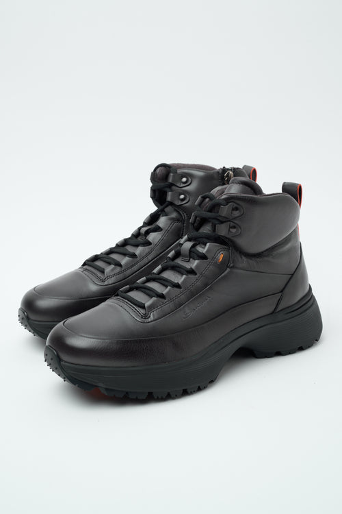 Santoni Sneaker Grey Uomo - 2