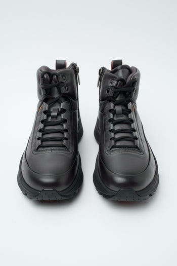 Santoni Sneaker Grey Uomo - 5