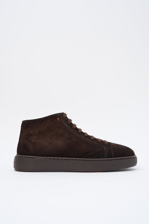 Santoni Sneaker Dark Brown Uomo - 1