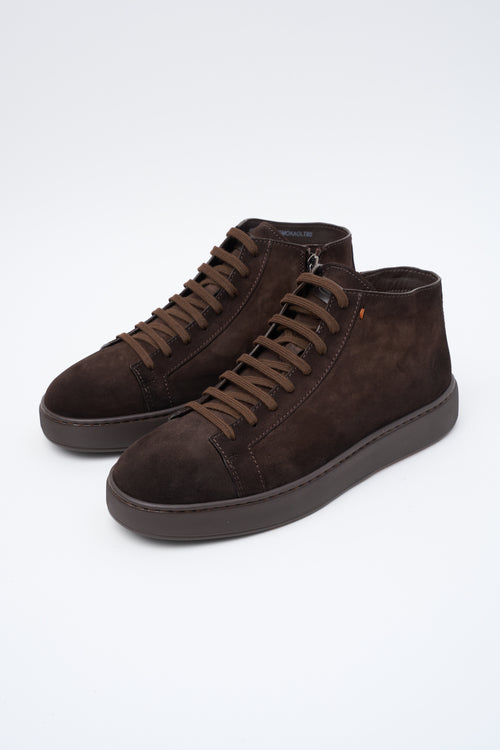 Santoni Sneaker Dark Brown Uomo - 2