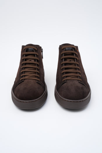 Santoni Sneaker Dark Brown Uomo - 3