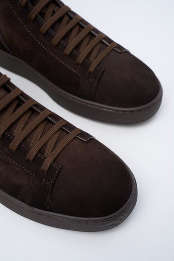 Santoni Sneaker Dark Brown Uomo - 4