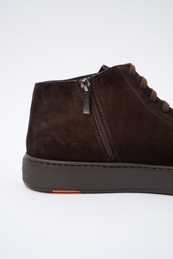 Santoni Sneaker Dark Brown Uomo - 5
