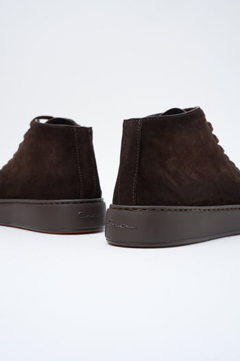 Santoni Sneaker Dark Brown Uomo - 7