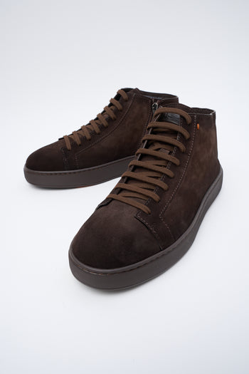 Santoni Sneaker Dark Brown Uomo - 8