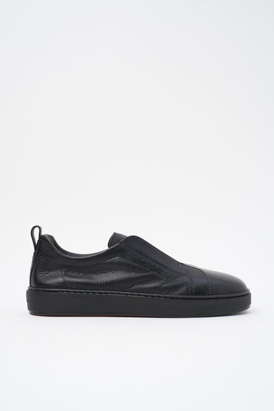 Santoni Sneaker Black Uomo