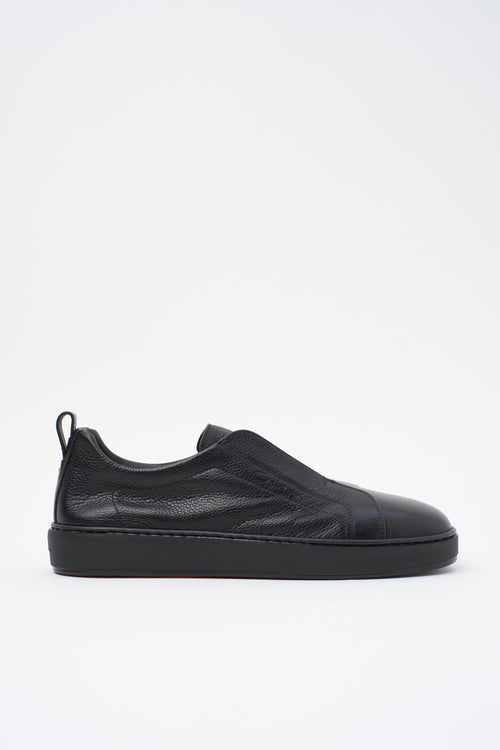 Santoni Sneaker Black Uomo - 1