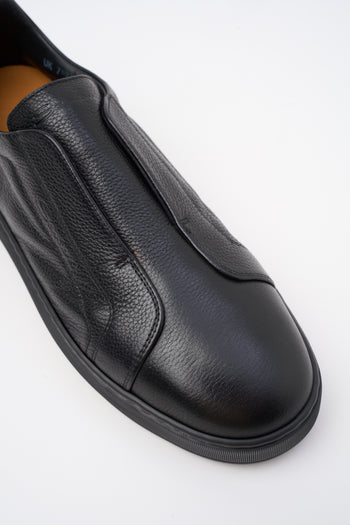 Santoni Sneaker Black Uomo - 4