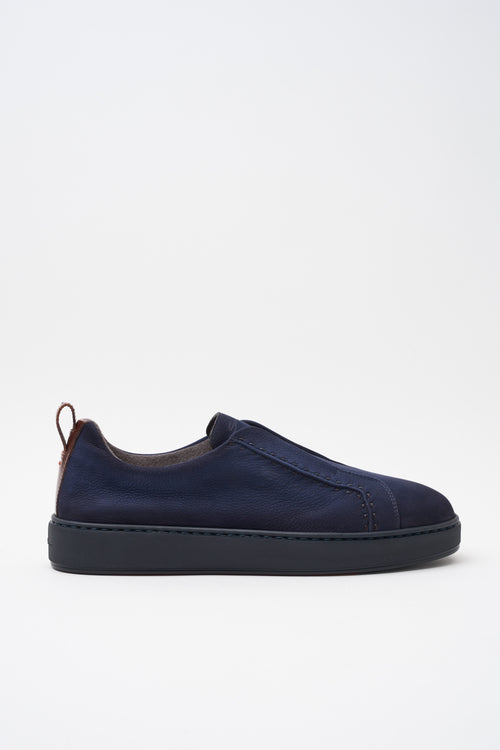 Santoni Sneaker Blue Uomo - 1