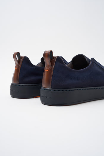 Santoni Sneaker Blue Uomo - 5