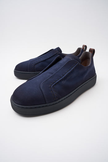 Santoni Sneaker Blue Uomo - 7