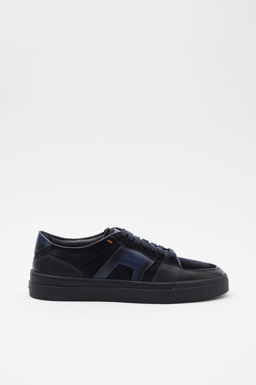 Santoni Sneaker Blue Uomo - 1