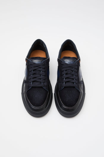 Santoni Sneaker Blue Uomo - 3