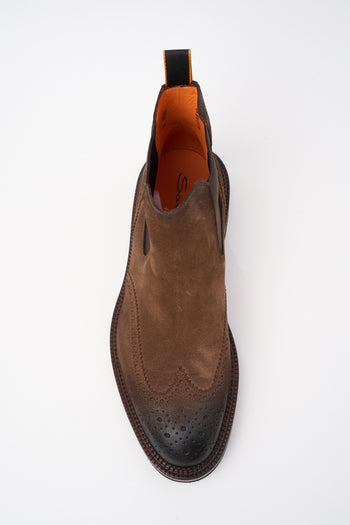 Santoni Stivaletto Brown Uomo - 3