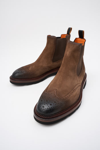 Santoni Stivaletto Brown Uomo - 6